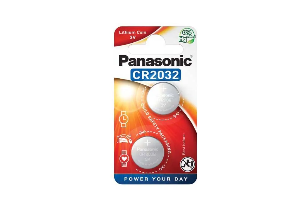 PANASONIC Coin Lithium CR-2032EL/2B 2kpl/pkt