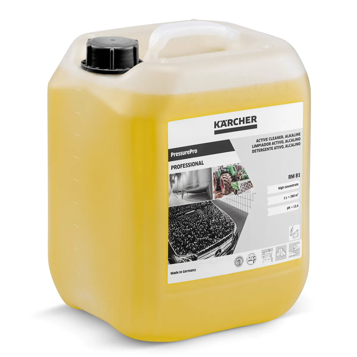 RM 81 Aktiivipesuaine emäksinen 10L