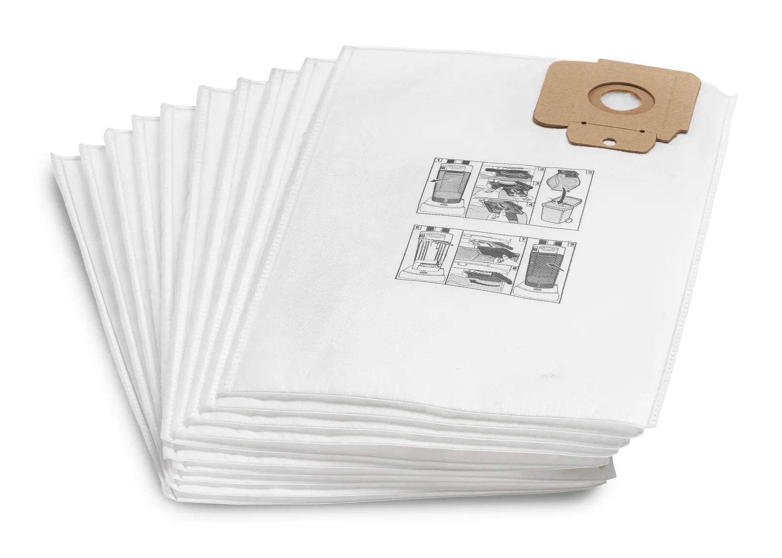 Fleece pölypussi, 5 kpl